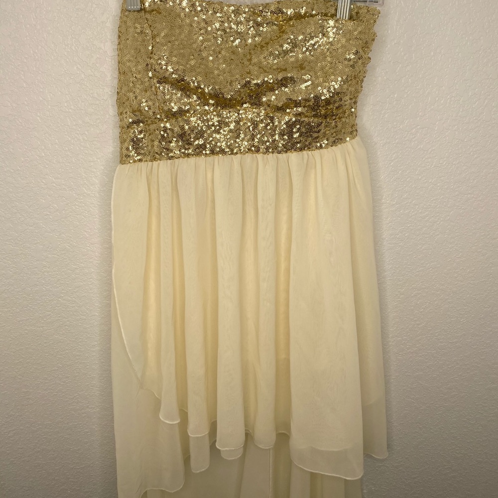 Sequined Halter Dress